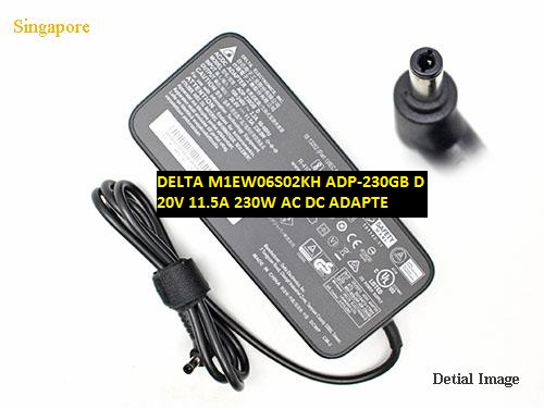 *Brand NEW* 20V 11.5A 230W AC DC ADAPTE DELTA M1EW06S02KH ADP-230GB D POWER SUPPLY